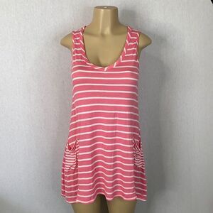 NY & Co Women’s Striped Swing Tank. NWOT. Medium.
